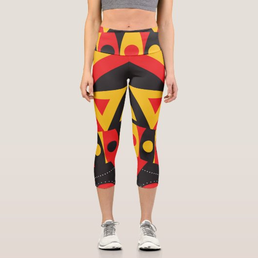 Ureinwohner Capri Leggings (Vorderseite)