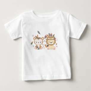 Ureinwohner der Woodland-Stämme Amerikaner ohne na Baby T-shirt