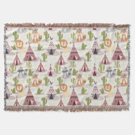 Ureinwohner der Woodland-Stämme Amerikaner ohne na Decke