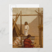 Ureinwohner des Landes Navajo Postkarte (Vorne/Hinten)