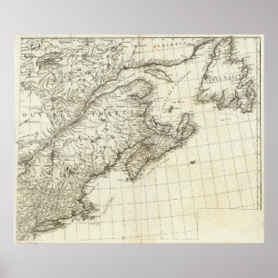 Ureinwohner-Dörfer in Kanada Poster