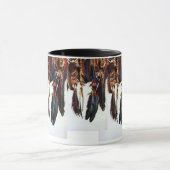 Ureinwohner-Federn Tasse (Zentrum)