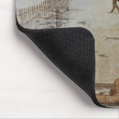 Ureinwohner-Fischerei Mousepad (Ecke)