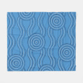 Ureinwohner Fleecedecke (Vorderseite (Horizontal))