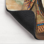 Ureinwohner-Flug Mousepad (Ecke)