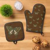 Ureinwohner Frack Ofenhandschuh & Topflappen-Set (Oben Unten)