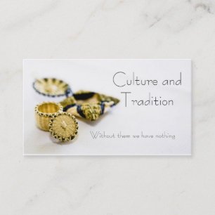 Ureinwohner-Gedanken-Karte Visitenkarte