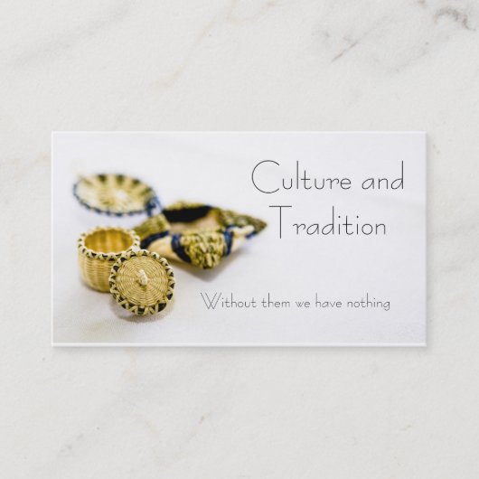 Ureinwohner-Gedanken-Karte Visitenkarte (Vorderseite)