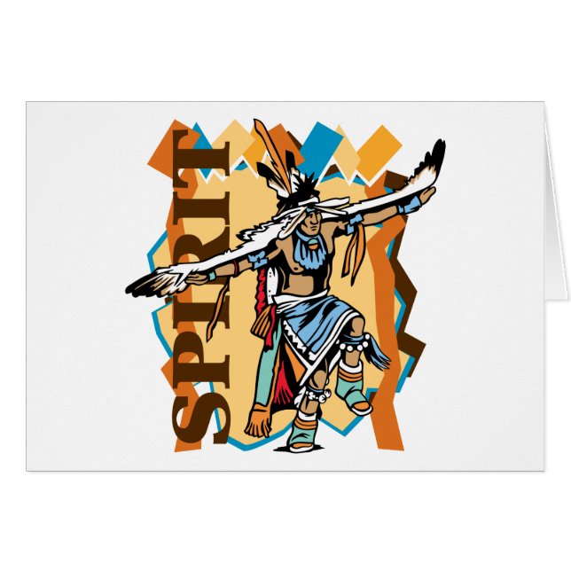 Ureinwohner-Geist-Tanz (Vorderseite (Horizontal))