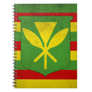 Ureinwohner Hawaiis Notizblock
