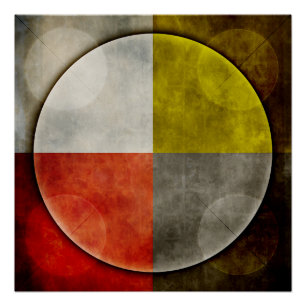 Ureinwohner-heiliges Band Poster