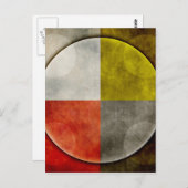 Ureinwohner-heiliges Band Postkarte (Vorne/Hinten)