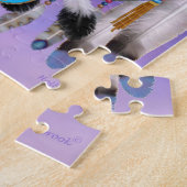 Ureinwohner Indischer Wolf Geist Puzzle (Seite)