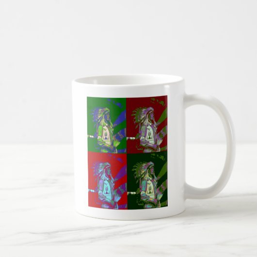 Ureinwohner Kaffeetasse (Rechts)