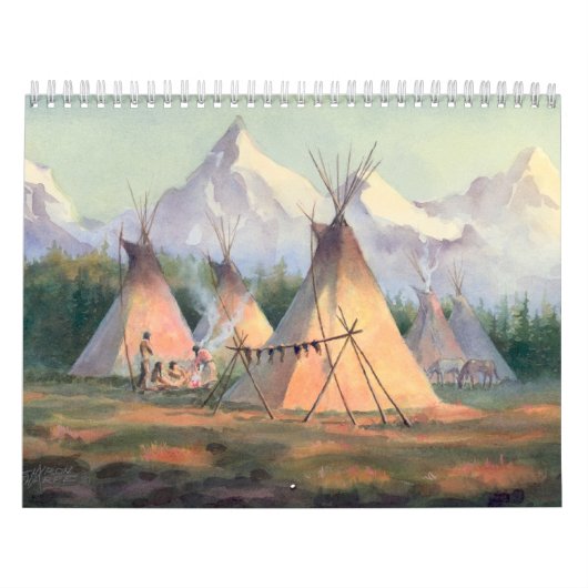 UREINWOHNER-KALENDER 2016 durch SHARON SHARPE Kalender (Titelbild)