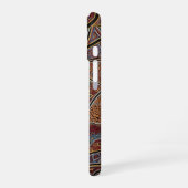 Ureinwohner-Kunst iPhone 16 Hülle (Linke Seite)