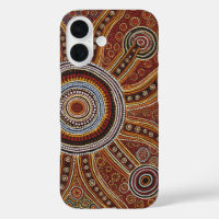 Ureinwohner-Kunst iPhone / iPad-Hülle