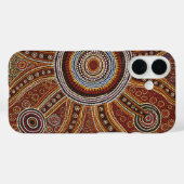 Ureinwohner-Kunst iPhone / iPad-Hülle Case-Mate iPhone Hülle (Rückseite (Horizontal))