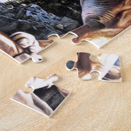 UREINWOHNER-KUNST PUZZLE (Seite)