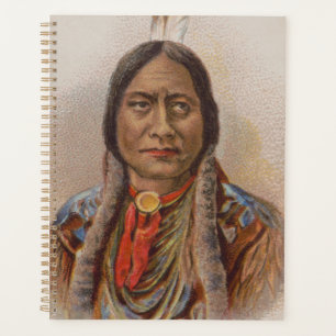Ureinwohner: Lakota Sitting Bull, Werbeplakat für Planer