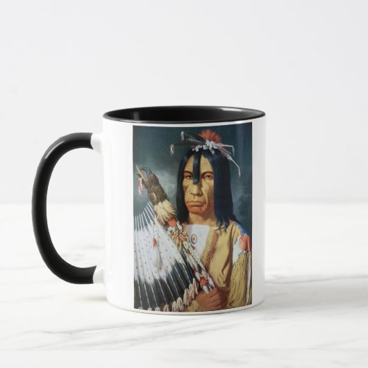 Ureinwohner-Leiter der Creeleute von Kanada Tasse (Links)