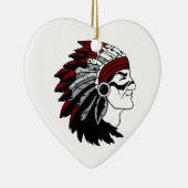 Ureinwohner-Leiter Keramikornament (Rechts)