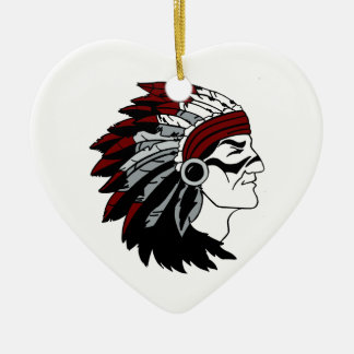 Ureinwohner-Leiter Keramikornament