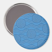 Ureinwohner Magnet (Vorderseite/Rückseite)