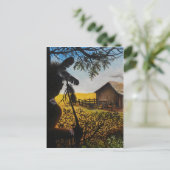 Ureinwohner-Malerei Postkarte (Stehend Vorderseite)