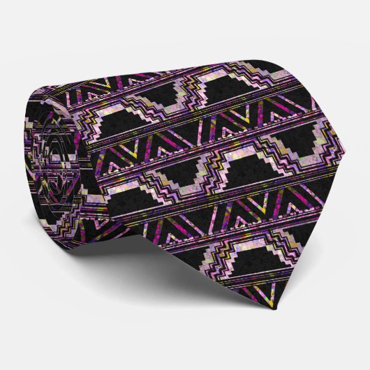 Ureinwohner-Muster Krawatte (Gerollt)