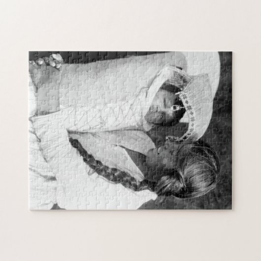 Ureinwohner-Mutter und ihr Papoose Puzzle (Horizontal)