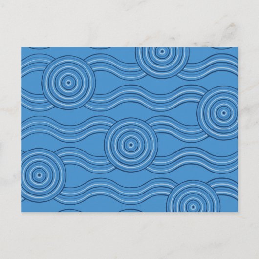 Ureinwohner Postkarte (Vorderseite)