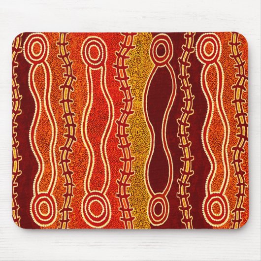 Ureinwohner-Schlangen . Mousepad (Vorne)