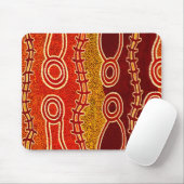Ureinwohner-Schlangen . Mousepad (Mit Mouse)