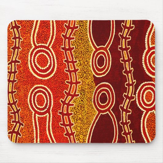 Ureinwohner-Schlangen . Mousepad (Vorne)