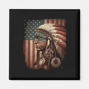 Ureinwohner Stammes-Cg Native American Indian Magnet