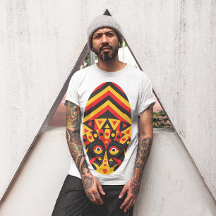 Ureinwohner-Stammesmaske T-Shirt