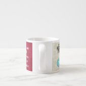 Ureinwohner-Symbole und Klugheit - Leiter Espressotasse (Rückseite)