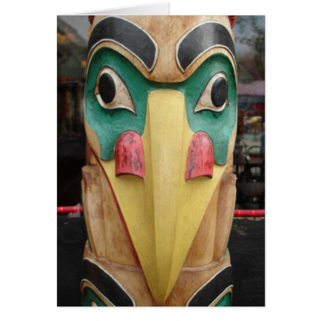 Ureinwohner-Totem (Vorne)