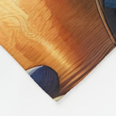 Ureinwohner und Wolf auf dem Wasser Die Szene der  Fleecedecke (Ecke)