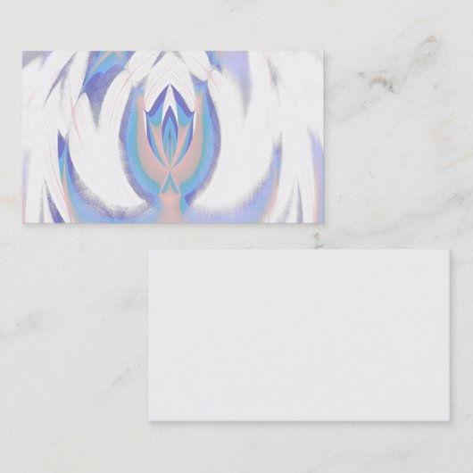 Ureinwohner-Visitenkarte Visitenkarte (Vorne/Hinten)