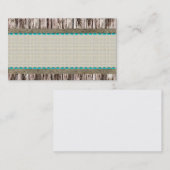 Ureinwohner-Visitenkarte Visitenkarte (Vorne/Hinten)