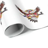 Ureinwohneradler Geschenkpapier (Rolleneckpunkt)