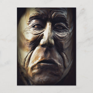 Ureinwohnerin Postkarte