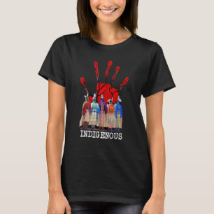 Ureinwohnerinnen der roten Hand amerikanischer Che T-Shirt