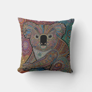 Ureinwohnerkunst des Koalas Kissen