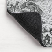 Ureinwohnermethode des Walfangs, von einem Konto Mousepad (Ecke)