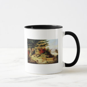 Ureinwohnertransportpelze durch Kanadier Tasse