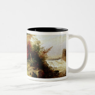 Ureinwohnertransportpelze durch Kanadier Zweifarbige Tasse