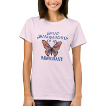 Urenkelin eines Immigranten (anpassbar)